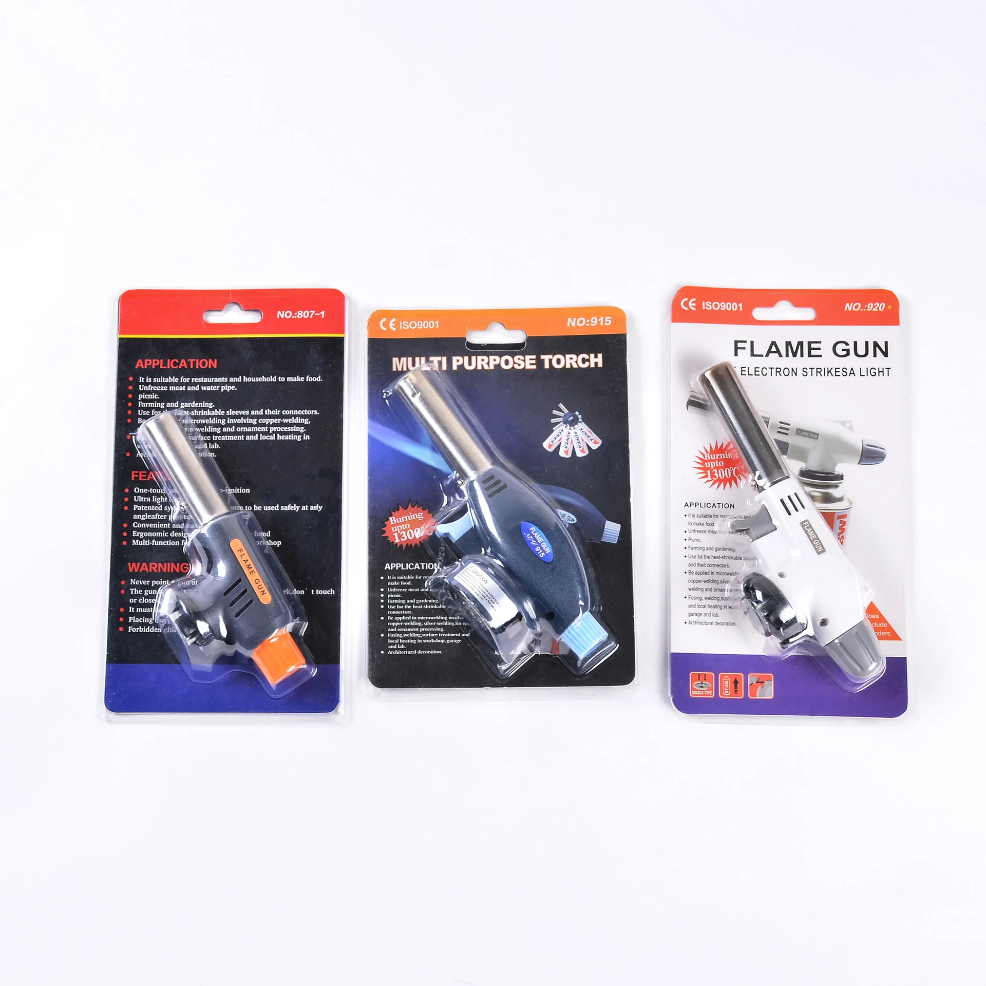 Outdoor Tools welding heating butane gas torch,flame gun,fire lighter Welding Equipment Gas Torch