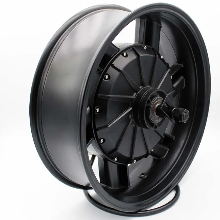 YMMOTOR brushless DC motor 17 inch 4KW 60V72V 96Vsuitable for electric motorcycle scooter large torque mounting wide tires