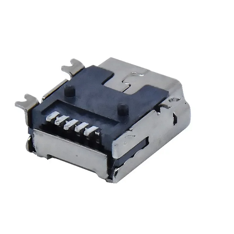 Micro USB Straight Angle SMT Type Side Entry Female Connector 5Pin SMT Right Angle Female Mini USB Type B Connector