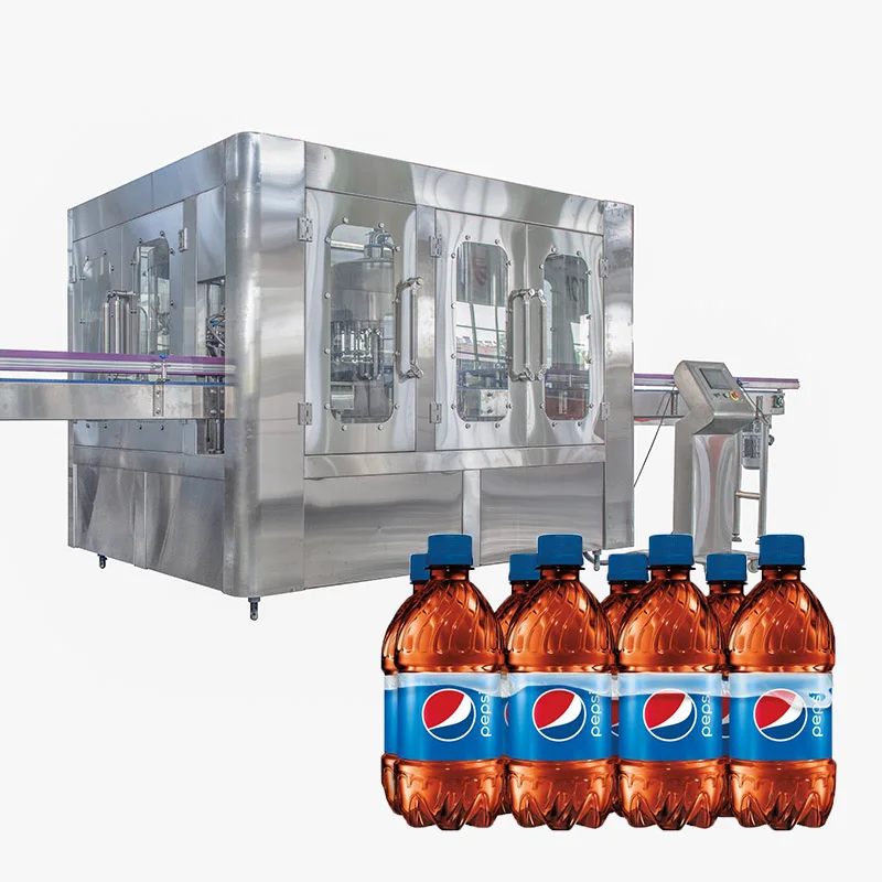 Automatic Plastic Pet Bottle Mineral Drinking Water Juice Carbonated Drink Filling Bottling Plant Machine Small Scale
