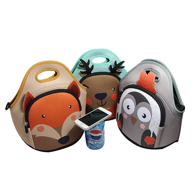 
High quality fashion cheapest neoprene mini cooler tote bag 