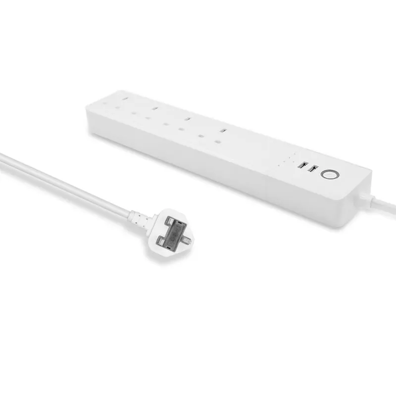 Hot  Product Many 4 Outlets and 2 USB Tuya Wifi Smart Socket EU Smart Switches Extension Sockets Power Strip