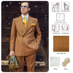 Personalized Custom 2 Pcs Mens Business Suits Set Luxury For Men Office