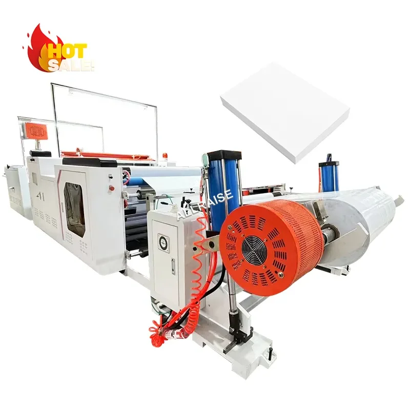 Automatic Program Control A4 Paper Cross Cutting Machine A4 A3 Copy Paper Slitting Machine Paper Cross Cutting Machine