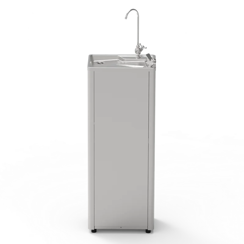 TL21-25C Floor Stand Cold Water Dispenser Floor Mount Cooler Refrigerated 8 GPH stainless steel