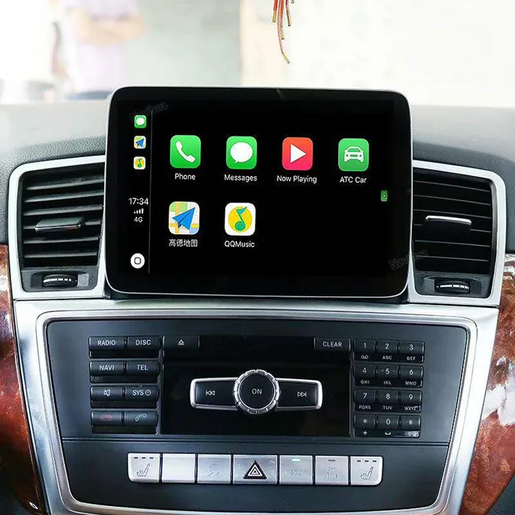 8.4 Inch ips screen android multimedia DVD player for Mercedes Benz GL-class x166 ML-class w166 auto stereo navigation wifi