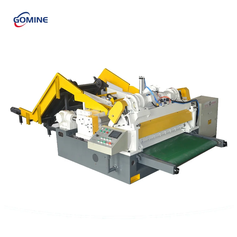 woodworking spindle/spindleless log debarker grinding rotary making plywood core wood veneer peeling lathe machine price