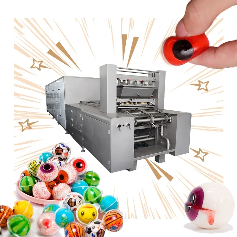 fully automatic gummy making machine 3D eyeball gummy machine for Squid Games candy making