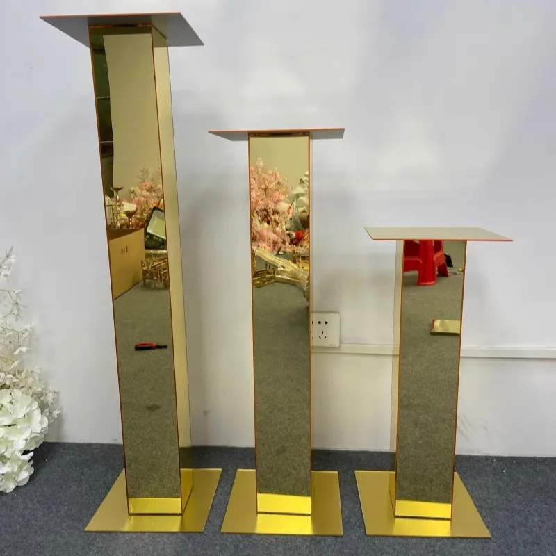 Wedding Flower Table Metal Centerpiece Stand Gold Metal Vase Table Centerpiece Gold Centerpieces For Table