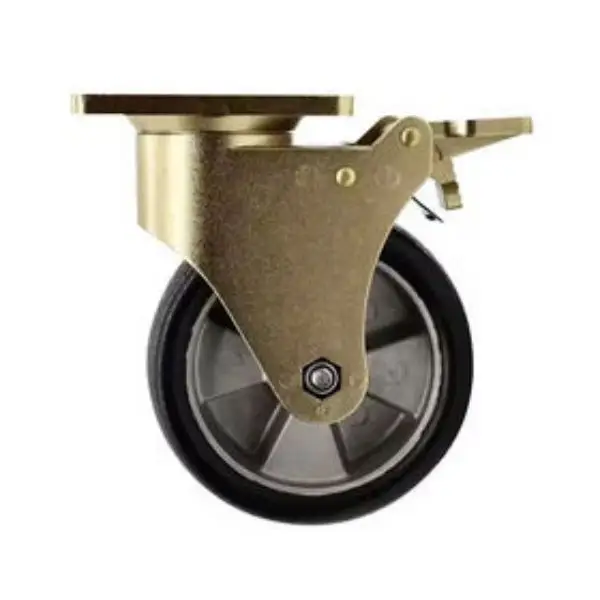 Heavy duty PU Locking Caster Wheels