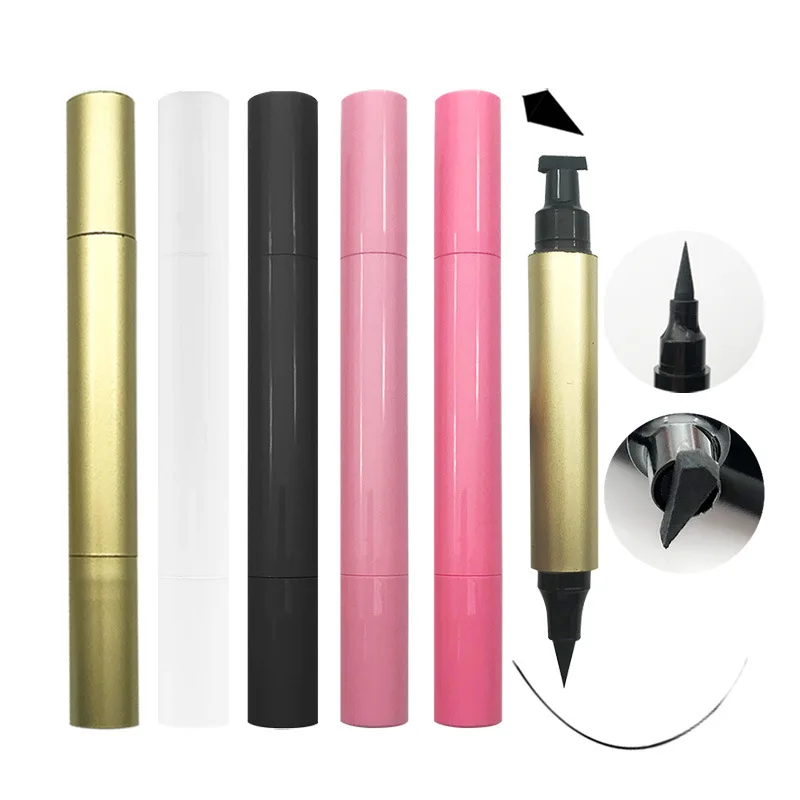 double head makeup liquid eyeliner with fashion waterproof lasting eye liner pencil  liquid eyeliner