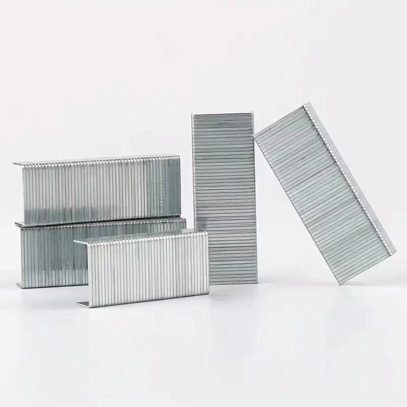 Factory Direct Sale Wholesale 10# Staples 1000 Box Staples Office Binding Small Mini 10 Size Metal Staples