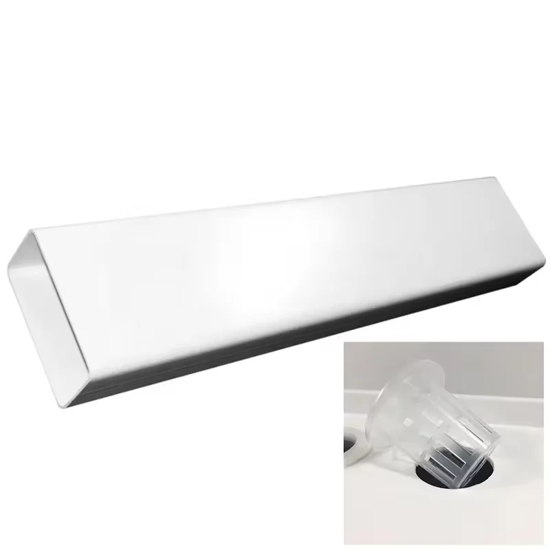 Hydroponic Channel pvc pipe 100*103mm NFT PVC Pipe 100*50mm 90*50mm