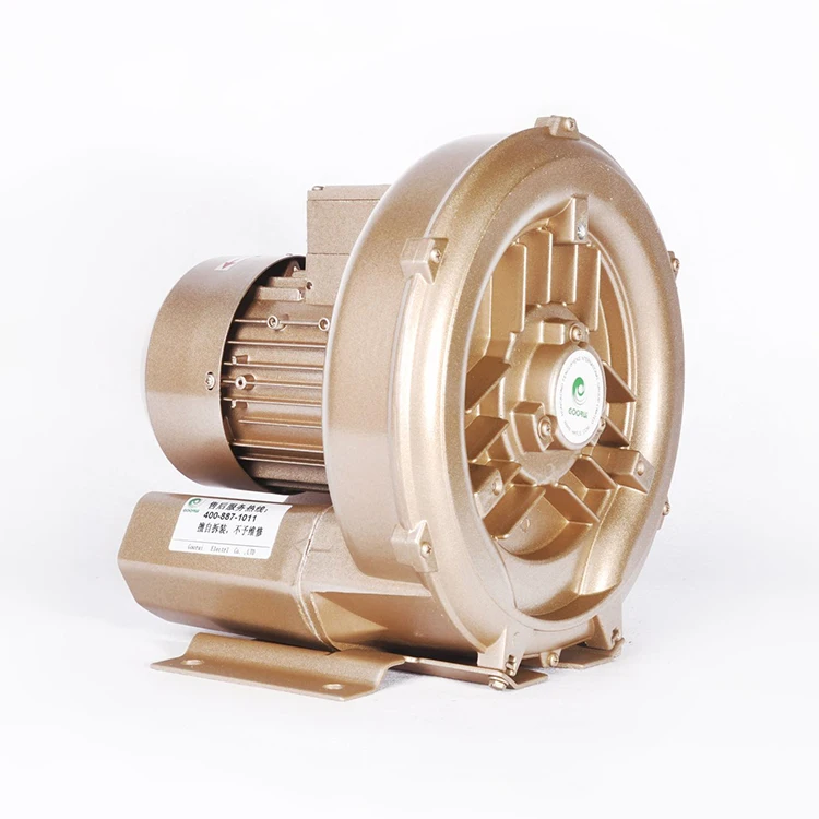 1hp 0.7kw high airflow high pressure ring air blower for biofloc