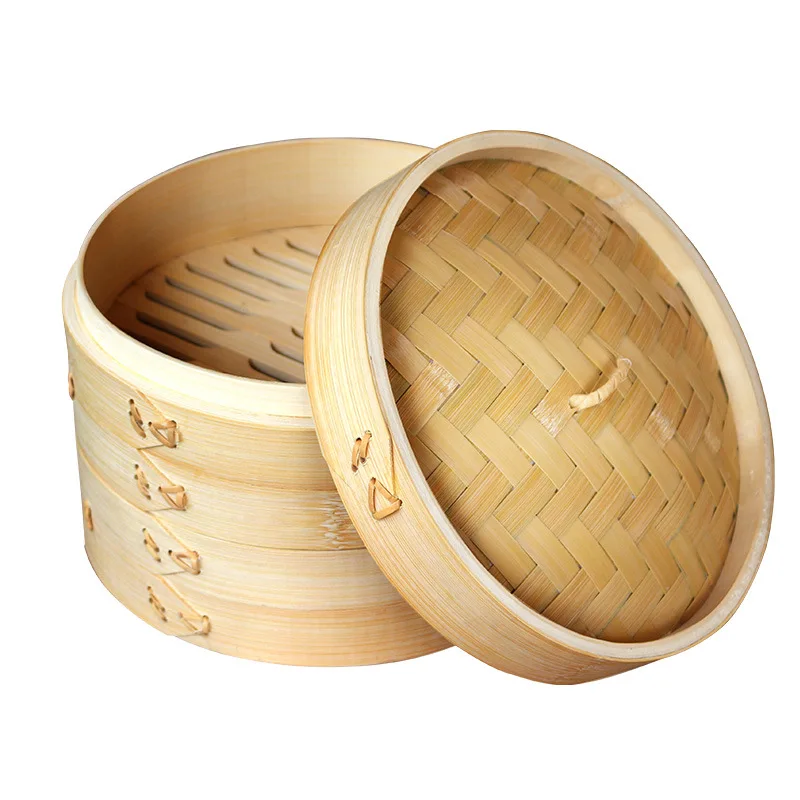 2022 wholesale chinese bamboo steamer basket