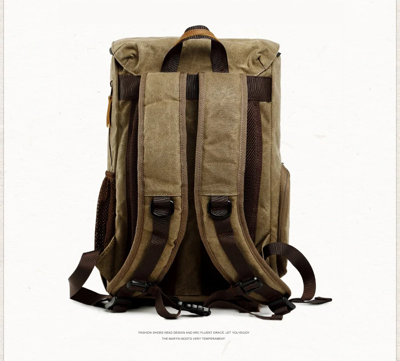 Travel One-Shoulder Camera Backpack Waterproof Large Capacity Video Camera Bag