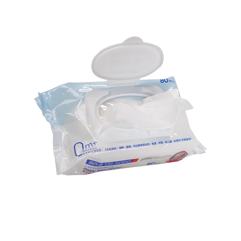 Hot sale products Formaldehyde-Free Cleaning Wipes Soft Organic Baby Wipes