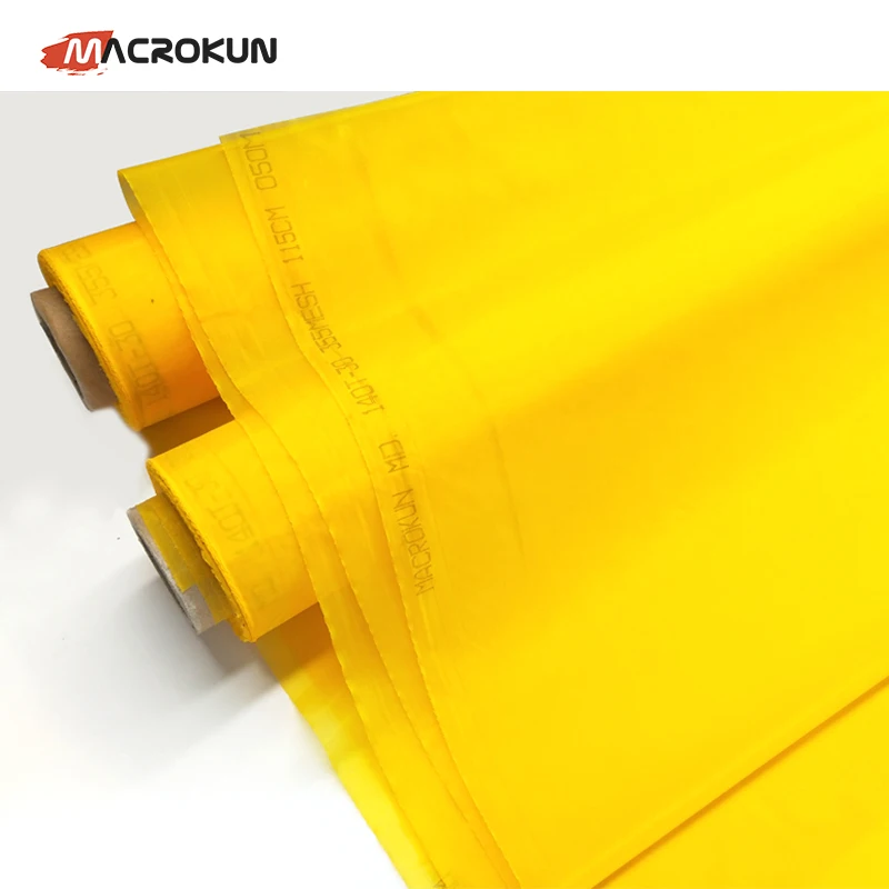 32T 36T 39T 43T 47T 54T 59T 64T 72T 77T 80T 90T 110T 120T 140T 150T Polyester Print mesh Silk Screen Printing Mesh Bolting Cloth