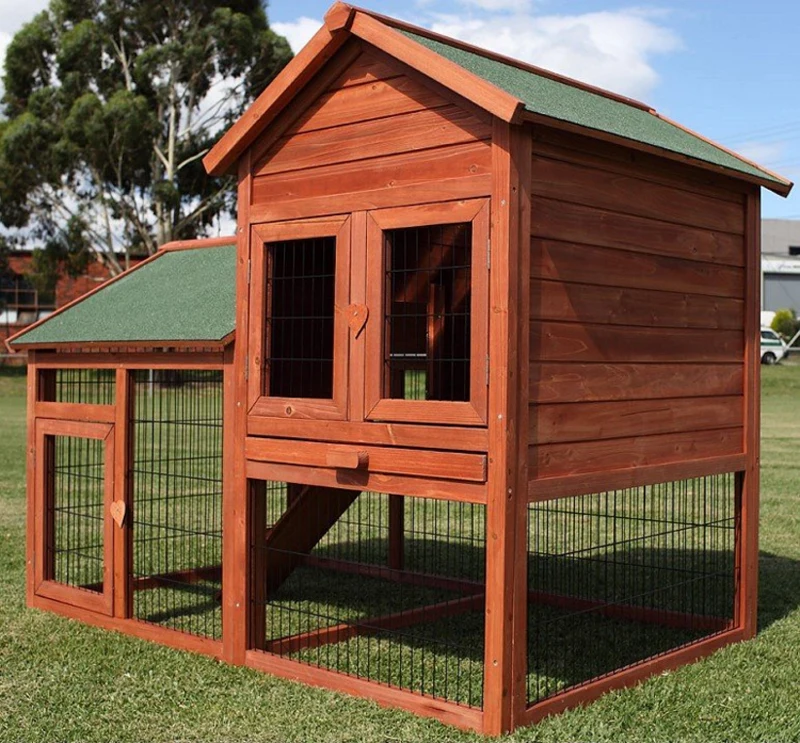 In Stocked Large Outdoor Chicken Cage Hutch Indoor Cheap Wooden Chicken Coop