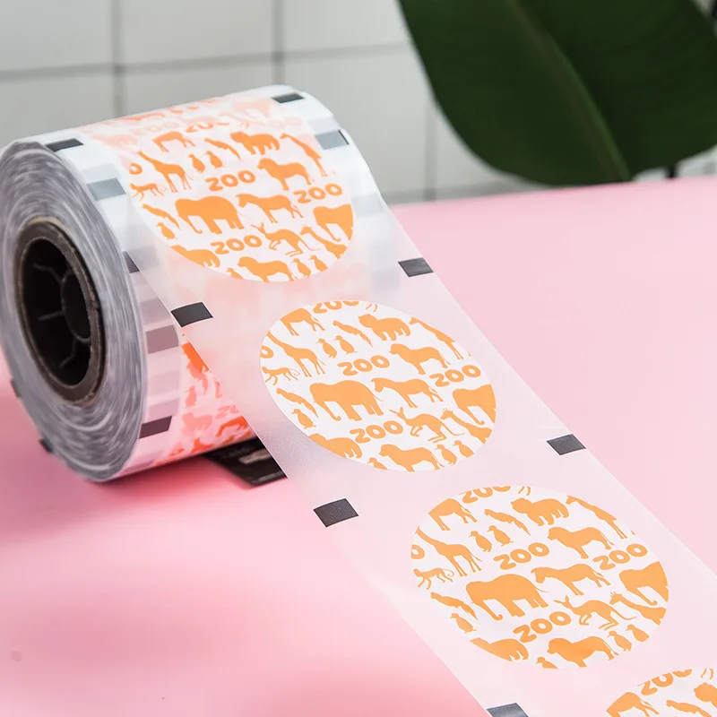 Custom High Quality Plastic Sealing Roll Film For Juice Drinks Cup PET Sealing Film