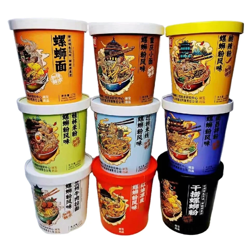 Wholesale Healthy Noodle Food 5 Minutes Cooking Delicious Healthy Snail Rice Noodles