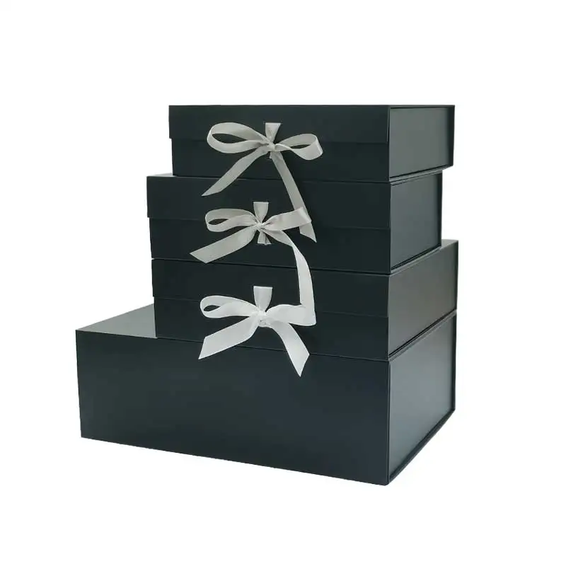 Custom Design Luxury human hair wigs packaging box recycle Folding cosmetic paper gift boxes with magnetic lid