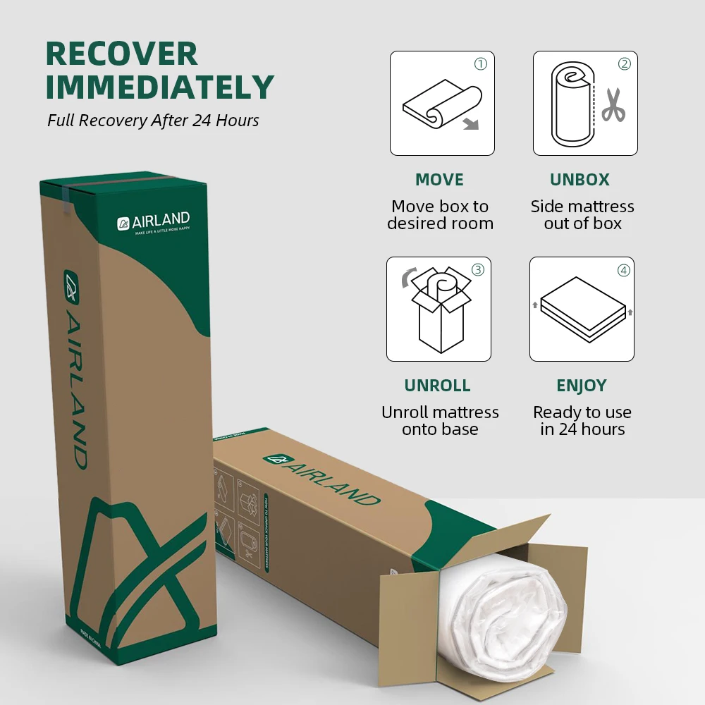 Hotel Comfort Memory Foam Bed King Size Latex Pocket Spring Mattress