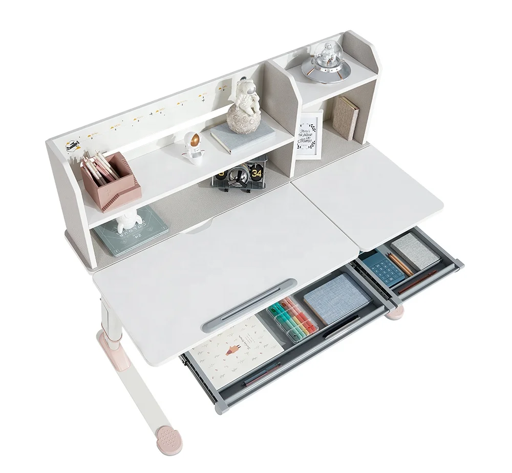 2m2kids Детский обучающий стол Новый дизайн многофункциональная домашняя работа рабочий стол с книжной полкой детская мебель для спальни