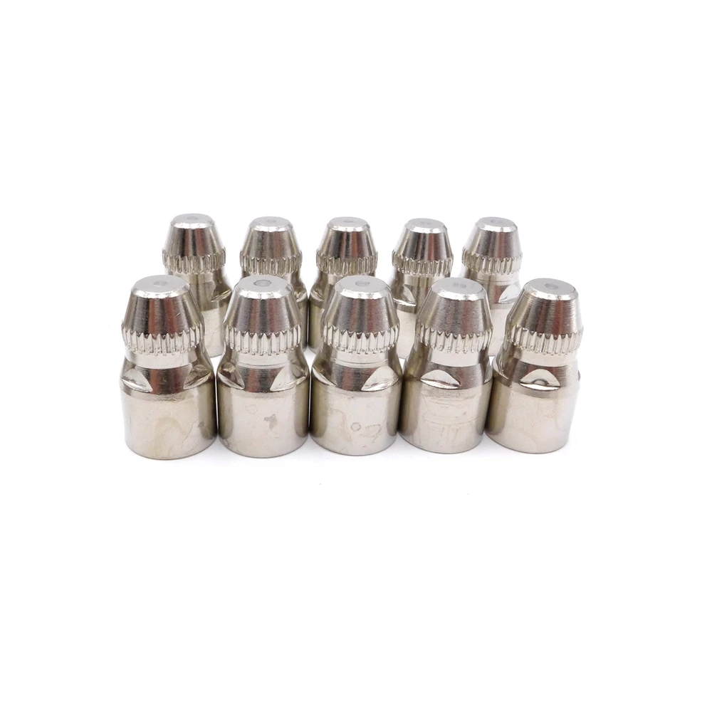P80 Plasma Electrode Tip Nozzle Cutter Torch For Air Plasma Cutting For P-80 Cutting Machine ( 1.1mm 1.3mm 1.5mm 1.7mm )