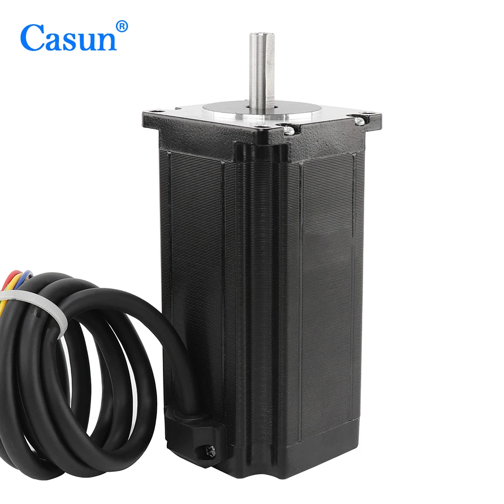 Casun 2 phase  nema 23 100mm length  DC hybrid  stepper motor for machine with CE approved