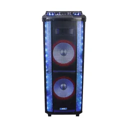 TD1070 10Inch speakers Retro boombox caixa de som powered subwoofer portable outdoor karaoke speaker with mic and blue tooth