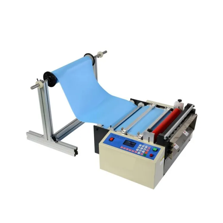 microcomputer fabric paper pvc pe  PET protective film roll to sheet measuring cutting machine