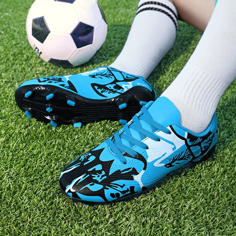 Wholesale Tpu Soccer Shoe Soccer Boots Kids Boy Girl Sneakers Cleats Training Outdoor Football Shoes