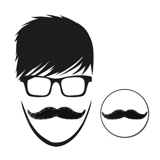New Mustache Accessories Funny Party Led Mustache