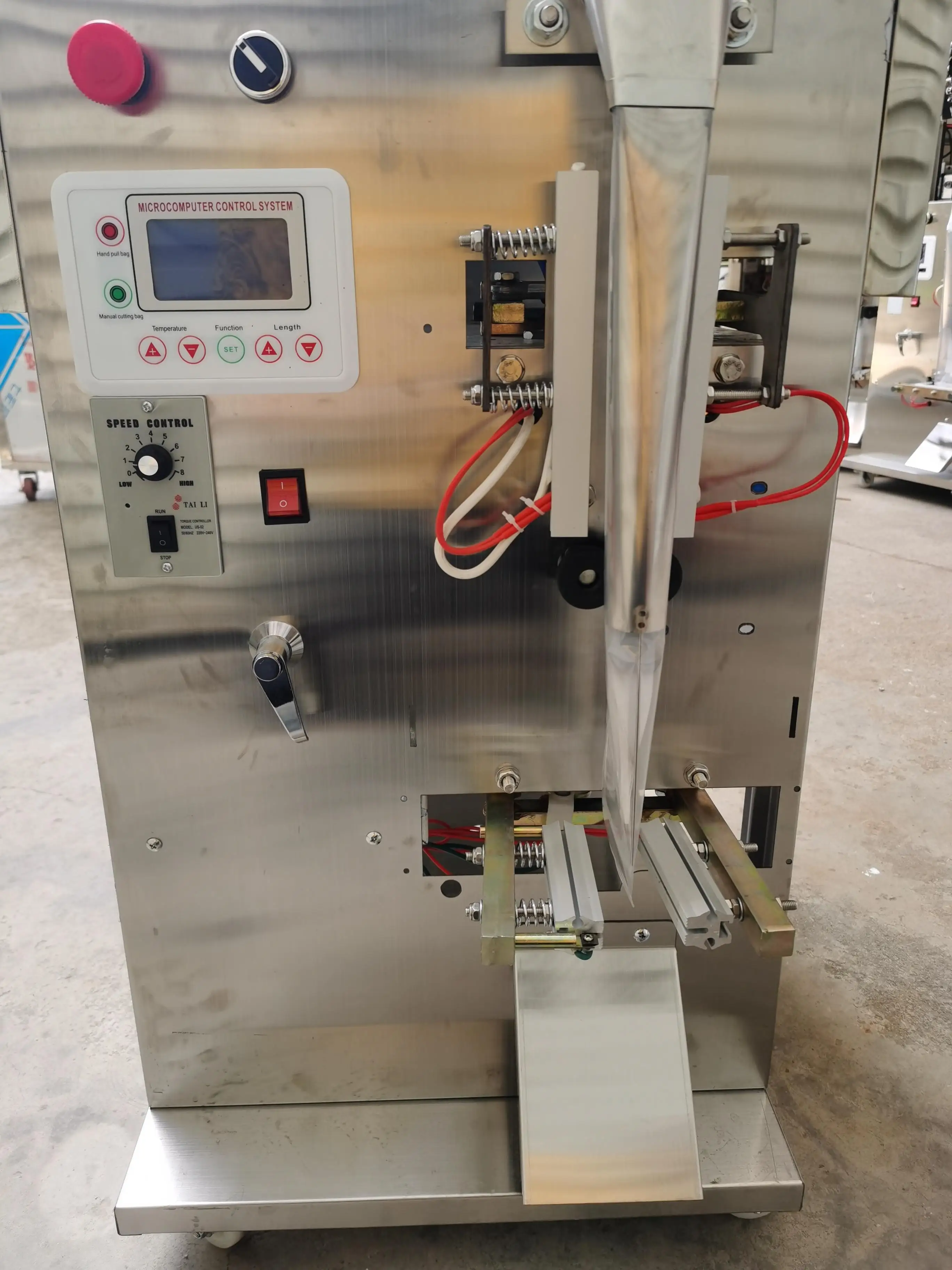 Automatic Ketchup Stick Round Corner Honey Sachet Filling Packing Machine