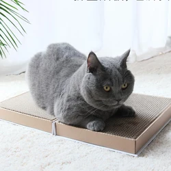 new cat products 2021 recycled custom bed corrugated scratcher delux scratching post