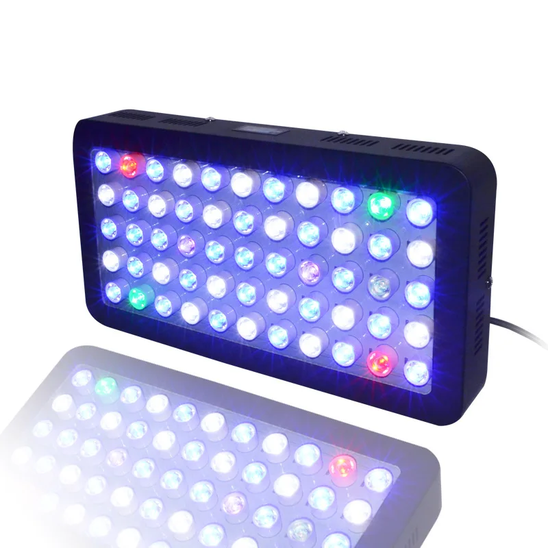 2022 New 165W Dimmable Full Spectrum Aquarium LED Light Fish Tank LED Reef Decoration Light for Saltwater Freshwater Fish Coral