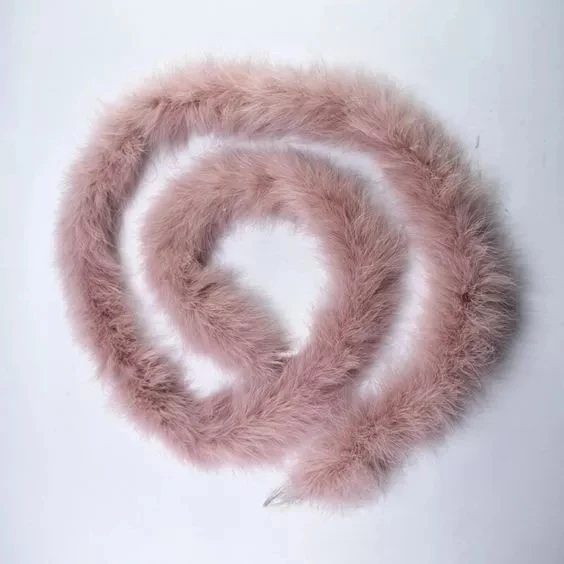 Hileaders окрашенные на заказ карнавальные перья индейки Марабу Боа