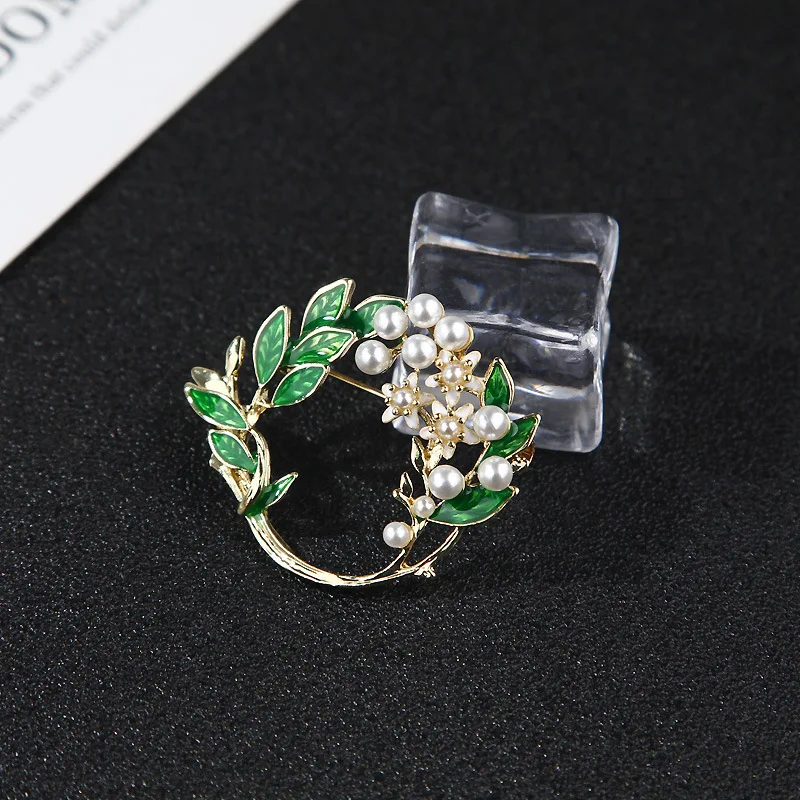 Floral Series Brooch Jewelry For Woman Fashion, Large Costume Broches & Pins Christmas Gift