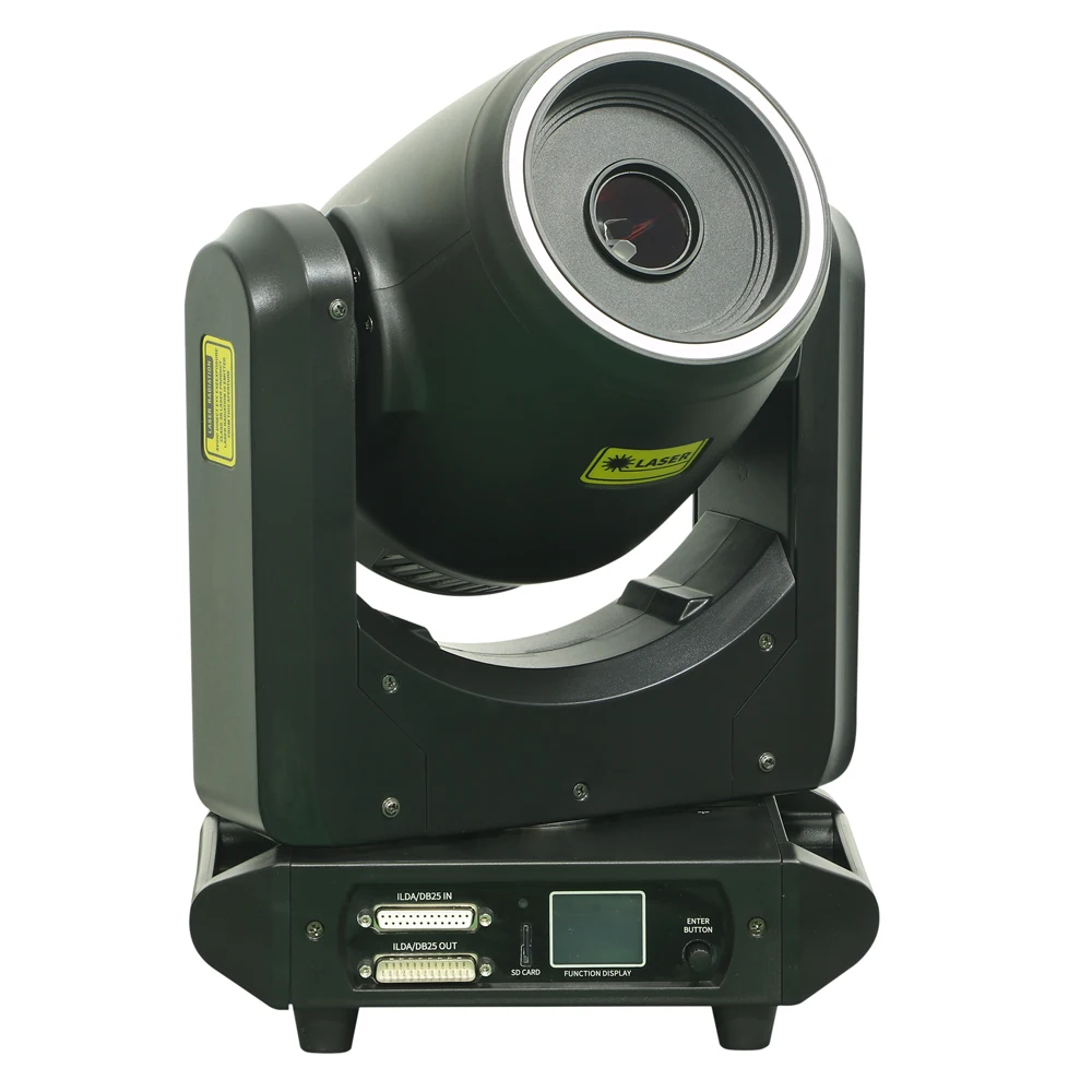 Сценический анимационный лазер 10 Вт RGB движущийся головной свет для сценического бара dj