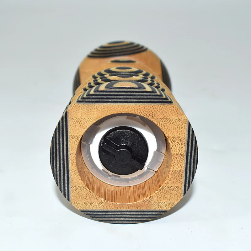 Customized Acacia Wood Pepper and Salt Mill Manual Grinder Wooden Spice Salt Shaker