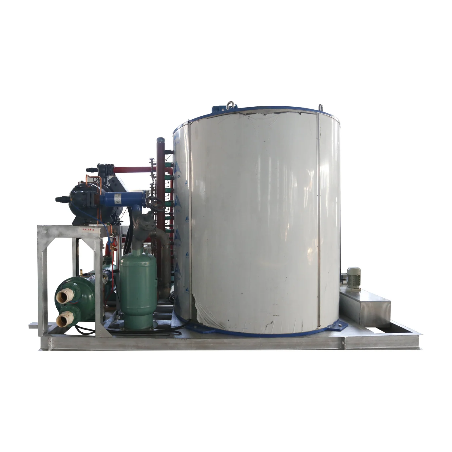 Ice Machines For Seafood Fish Food Processing Cooling Flake Ice Maker Snow Scale Ice Making Machine China Manufacture