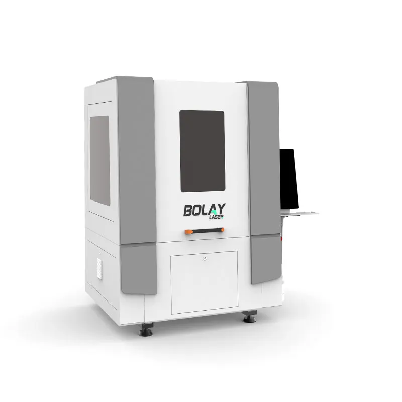 Small enclosed fiber laser cutting machine for metal plate 2KW 1500W 1000W 400*400MM 600*600MM