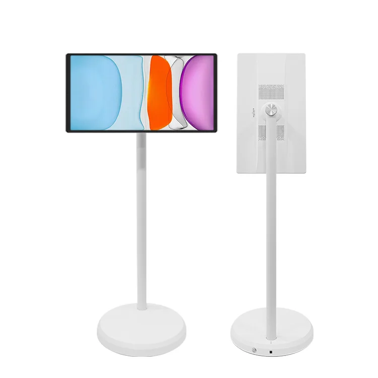 Indoor Wireless Wifi Rollable Jcpc Bestietv Free Touch Screen Stand Tv Follow By Me Phone Lcd Screen Display