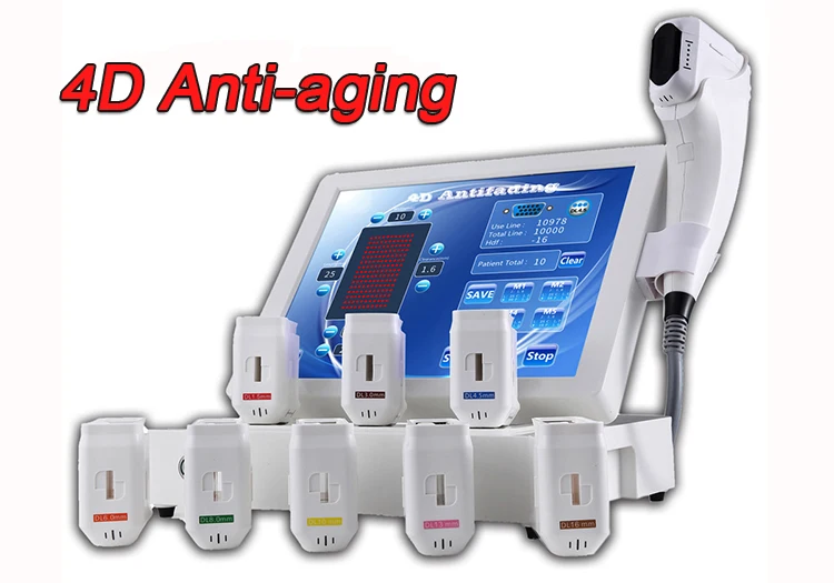2021 Newest Focused Ultrasound Anti-Wrinkle Face Lift  Body Slimming 4D Hifu Machine