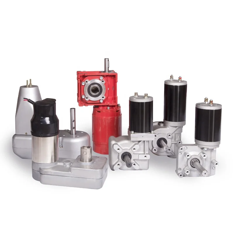 73ZY12-102WJ 12V, 24V, 180W~320W Permanent Magnet DC Worm and Wheel Gear Motor