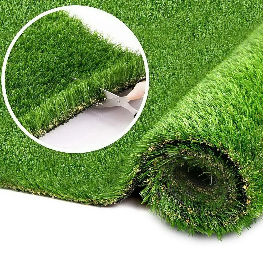 Customized Sizes Indoor Outdoor Garden Lawn Landscape Balcony Synthetic Artificial Grass Turf