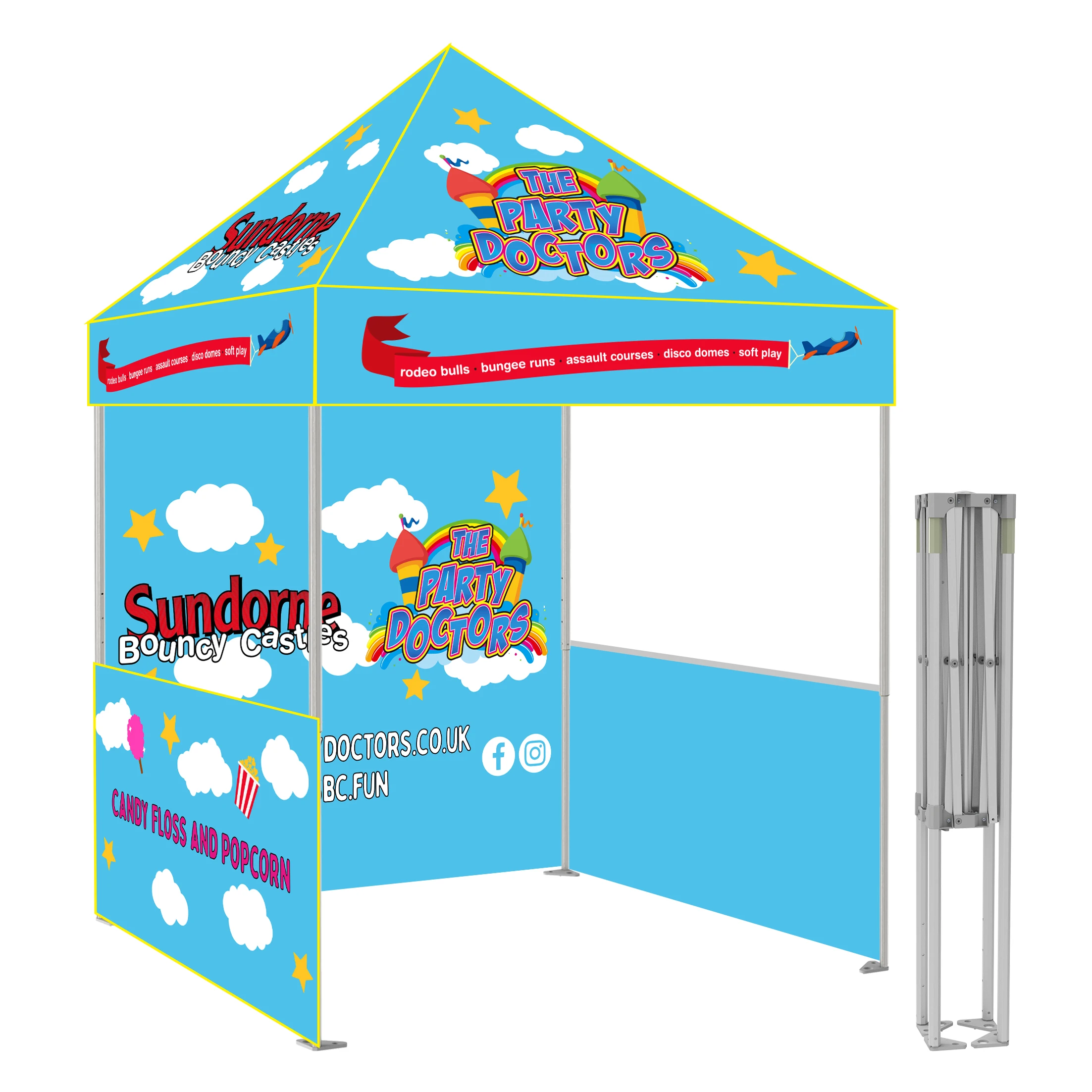 Maxcanopy Custom 5x5ft EZ Up canopy Tent high quality 1.5x1.5m commercial canopy tent heavy duty MOQ 1SET