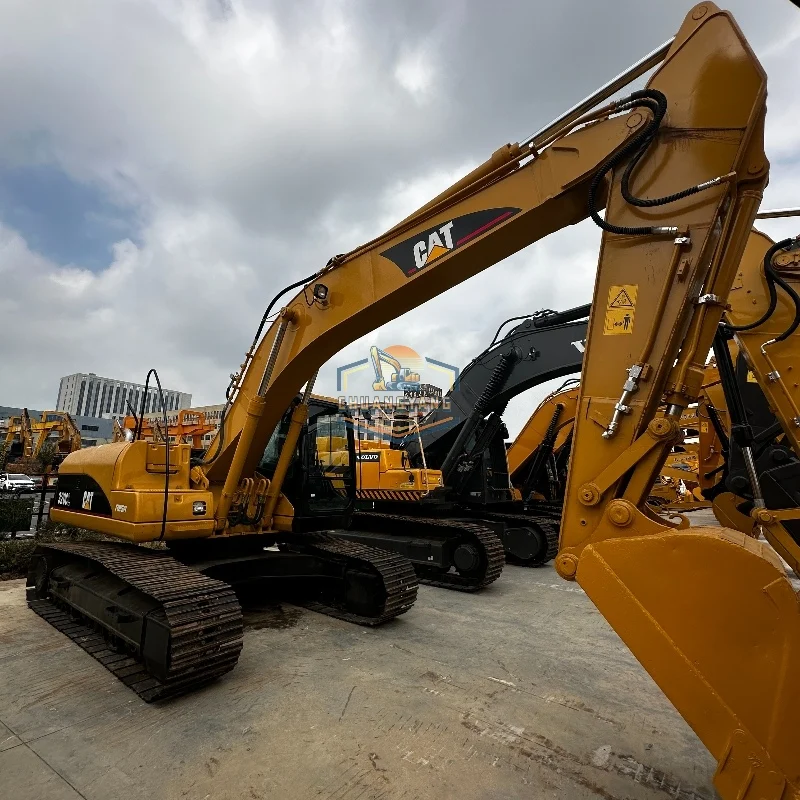 Used CAT320D Excavator 20 Ton Direct Injection Engine Durable Low Failure Rate Include Motor Bearing Pump PLC Directly Japan