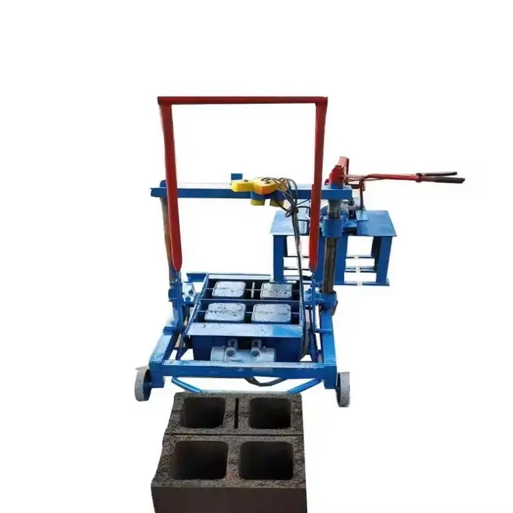 Sales of manual cement brick making machine standard brick Factory Hallow Blocks And Manual Stock Bricks Making Machine
